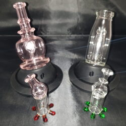 Hand Blown Puff Co Glass