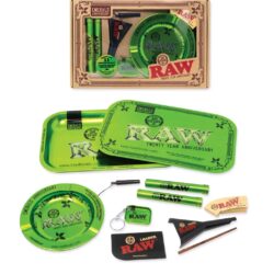 Raw 20th Anniversary Emerald Gift Set