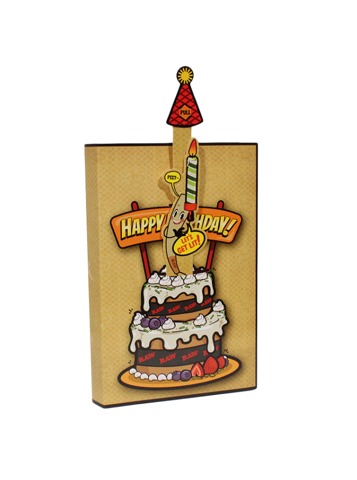 RAW Birthday Card